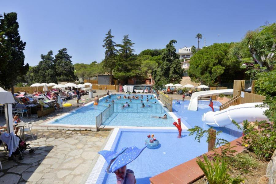 Camping Senia Cala Canyelles Hotel Lloret de Mar Exterior foto