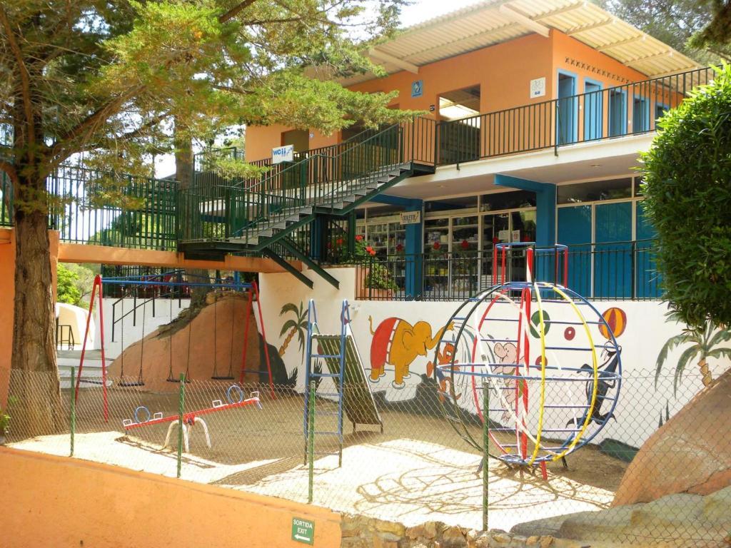 Camping Senia Cala Canyelles Hotel Lloret de Mar Exterior foto