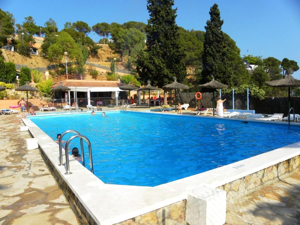 Camping Senia Cala Canyelles Hotel Lloret de Mar Exterior foto