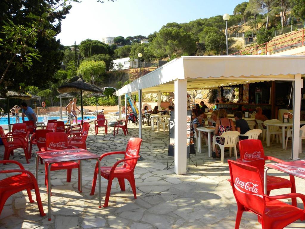 Camping Senia Cala Canyelles Hotel Lloret de Mar Exterior foto