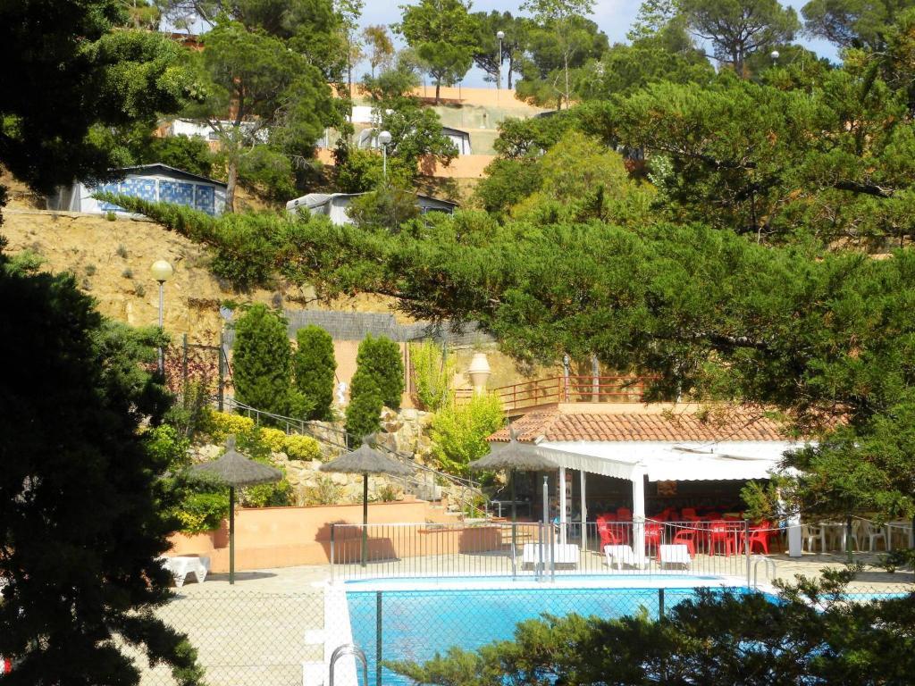 Camping Senia Cala Canyelles Hotel Lloret de Mar Exterior foto