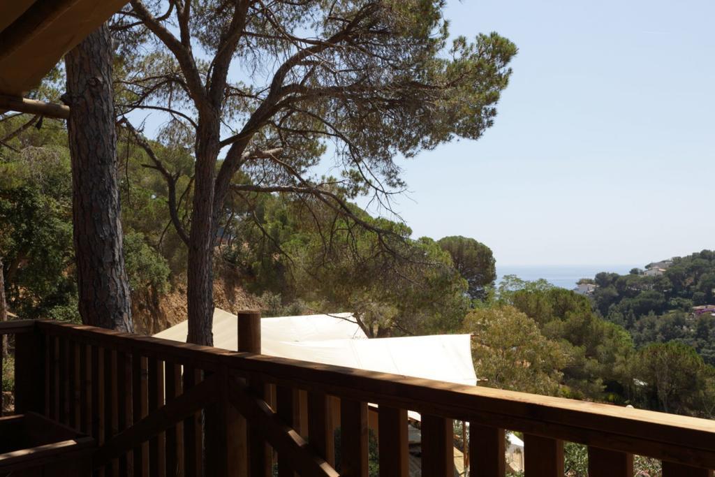 Camping Senia Cala Canyelles Hotel Lloret de Mar Exterior foto