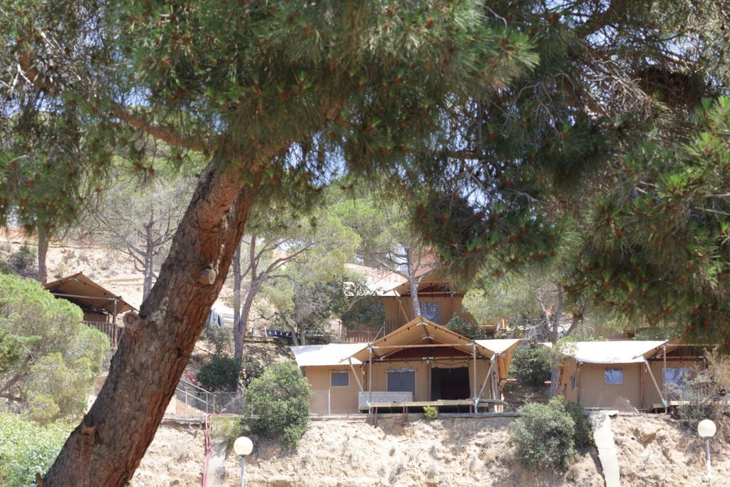 Camping Senia Cala Canyelles Hotel Lloret de Mar Exterior foto