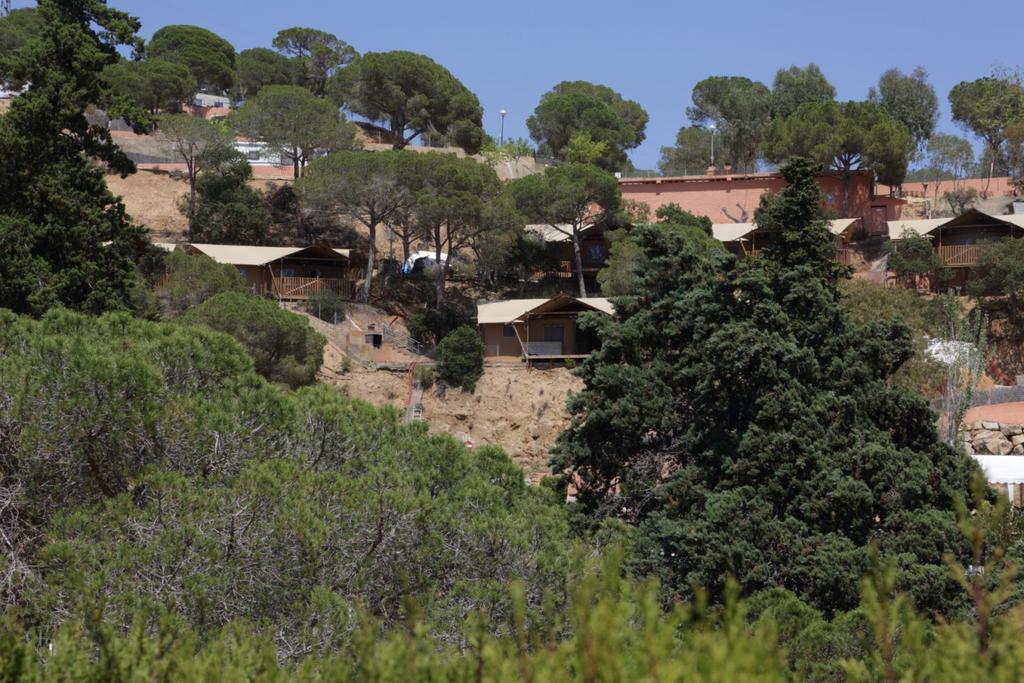 Camping Senia Cala Canyelles Hotel Lloret de Mar Exterior foto