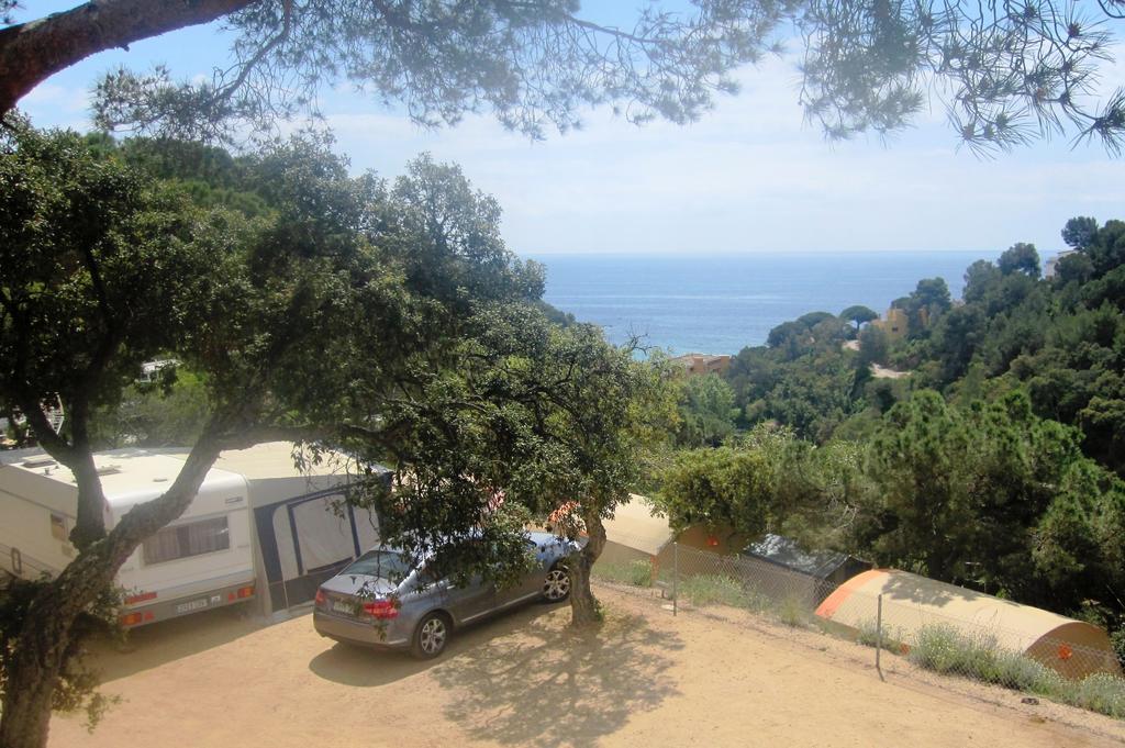 Camping Senia Cala Canyelles Hotel Lloret de Mar Exterior foto