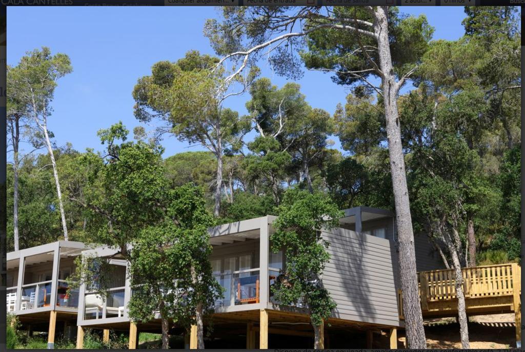 Camping Senia Cala Canyelles Hotel Lloret de Mar Exterior foto